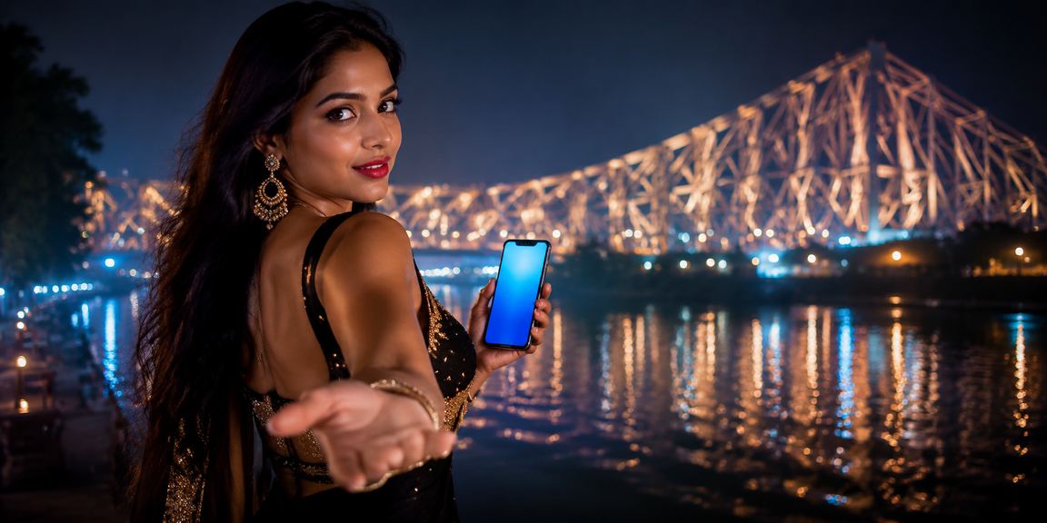 Player using mobile payment methods while enjoying live casino in Kolkata